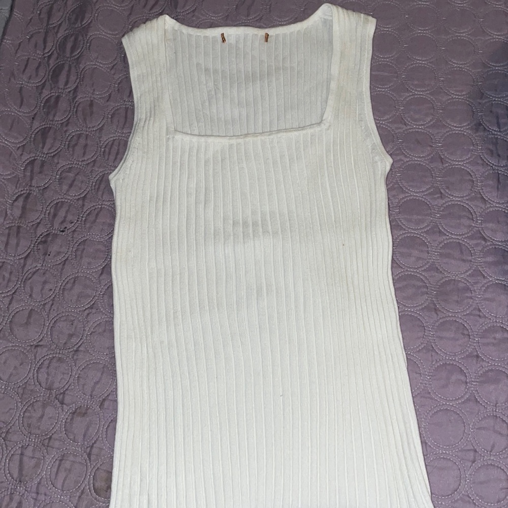 Cute ribbed summer sweater